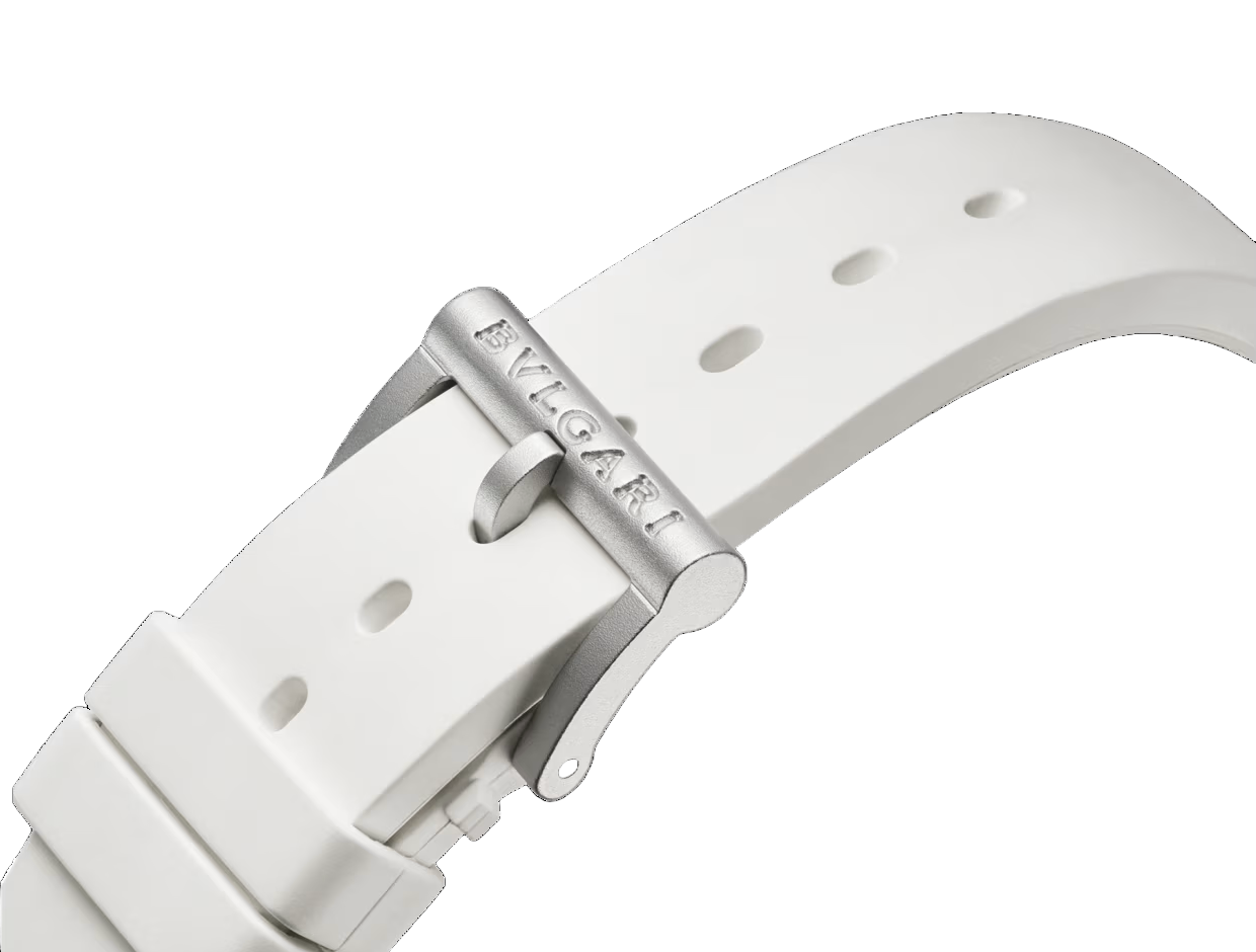 Watch in aluminum and rubber Bvlgari Aluminium Bulgari