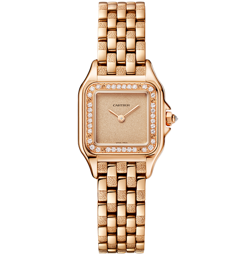 Orologio in oro rosa Panthère de Cartier Cartier