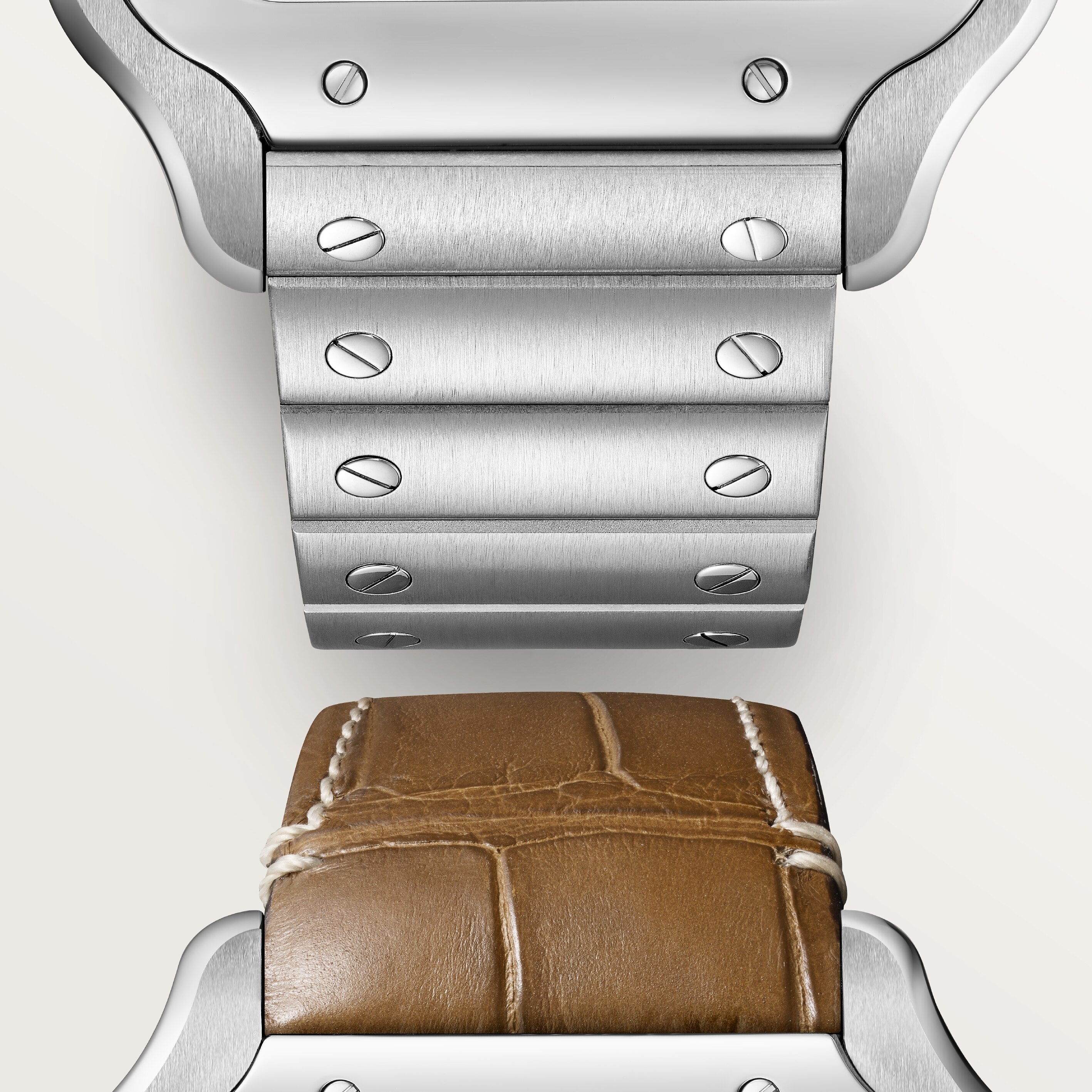 Orologio in acciaio Santos de Cartier Cartier
