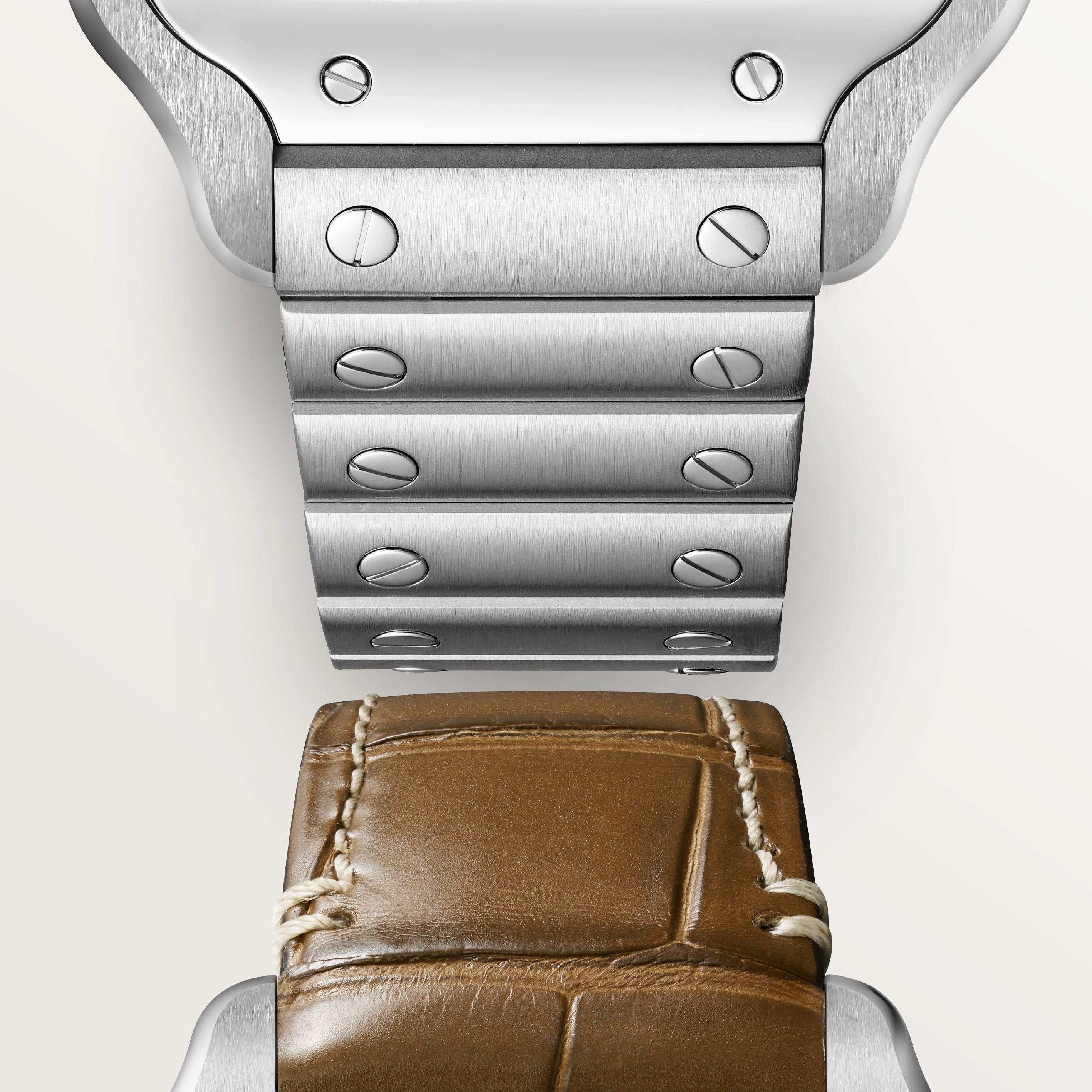 Orologio in acciaio Santos de Cartier Cartier