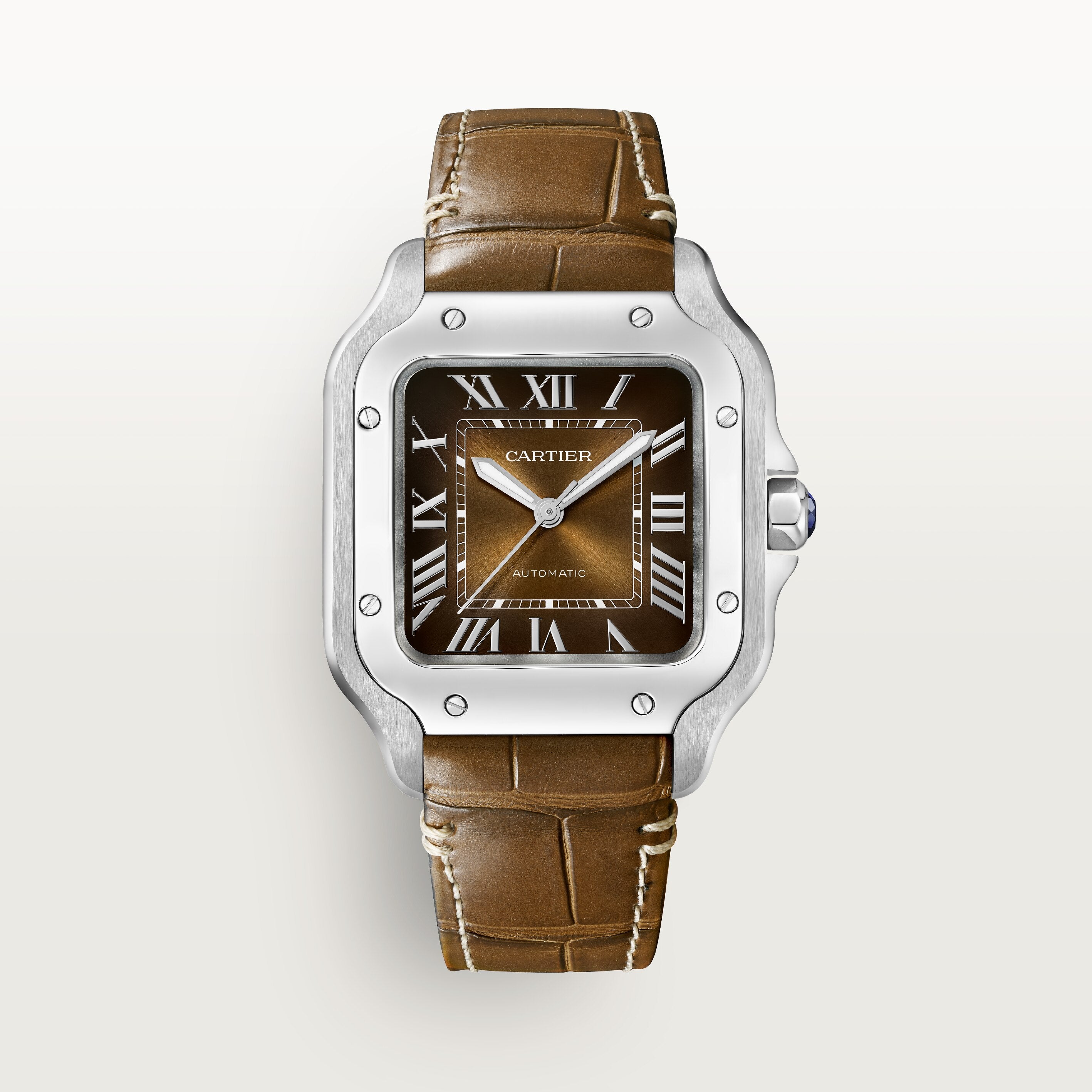 Orologio in acciaio Santos de Cartier Cartier