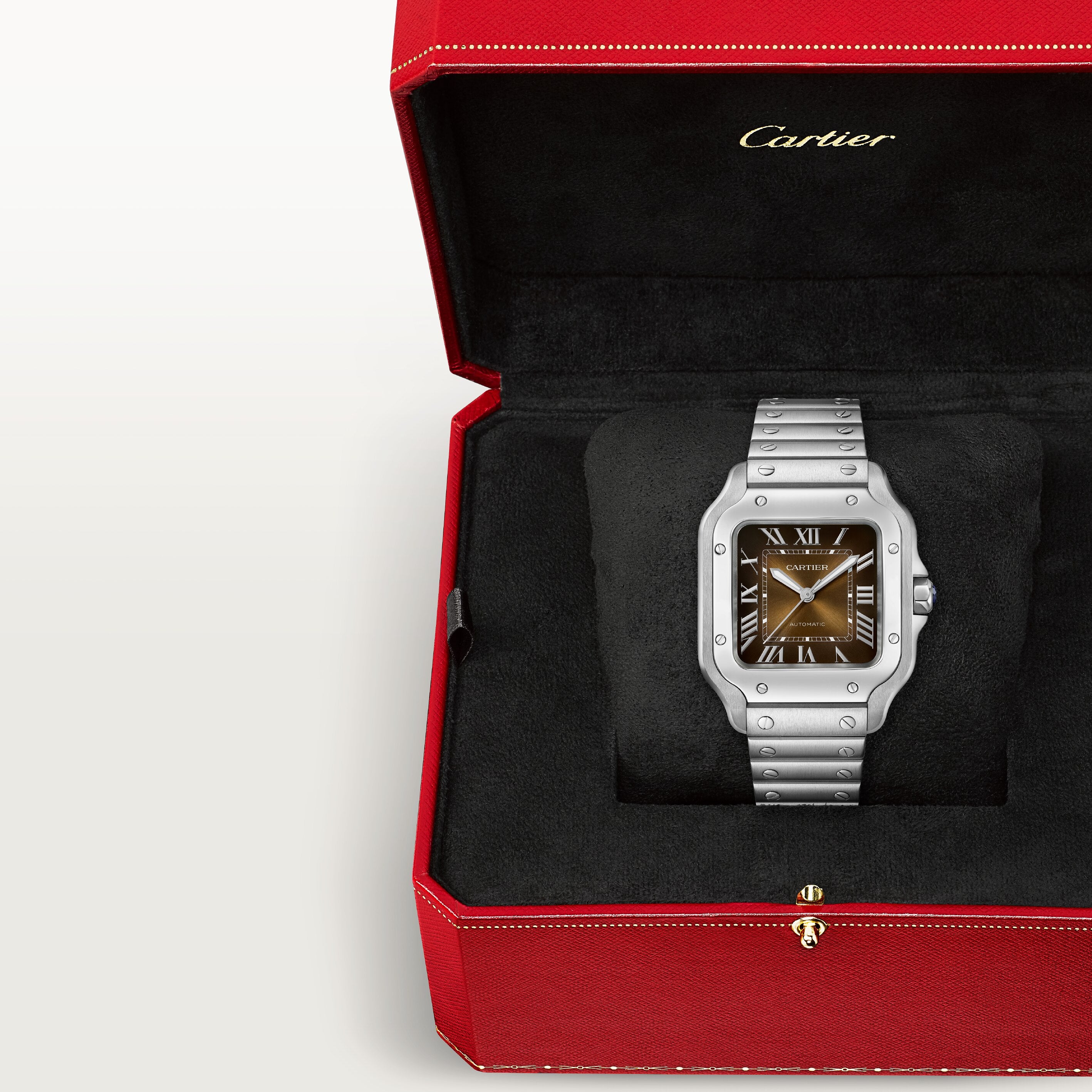 Orologio in acciaio Santos de Cartier Cartier