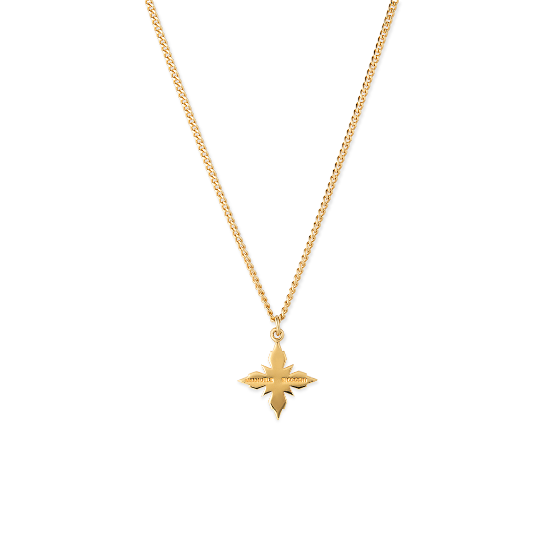 Gioiello in oro giallo Collana Geometrica Emanuele bicocchi