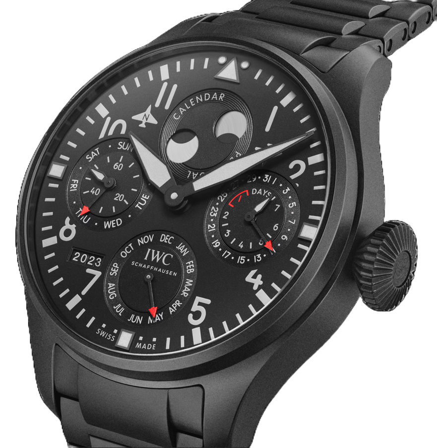 Watch in ceratanium Big Pilot’s Watch Perpetual Calendar Iwc