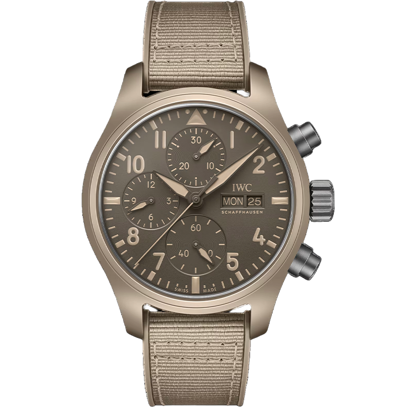 Watch in brown ceramic Pilot’s Watch Chronograph Iwc