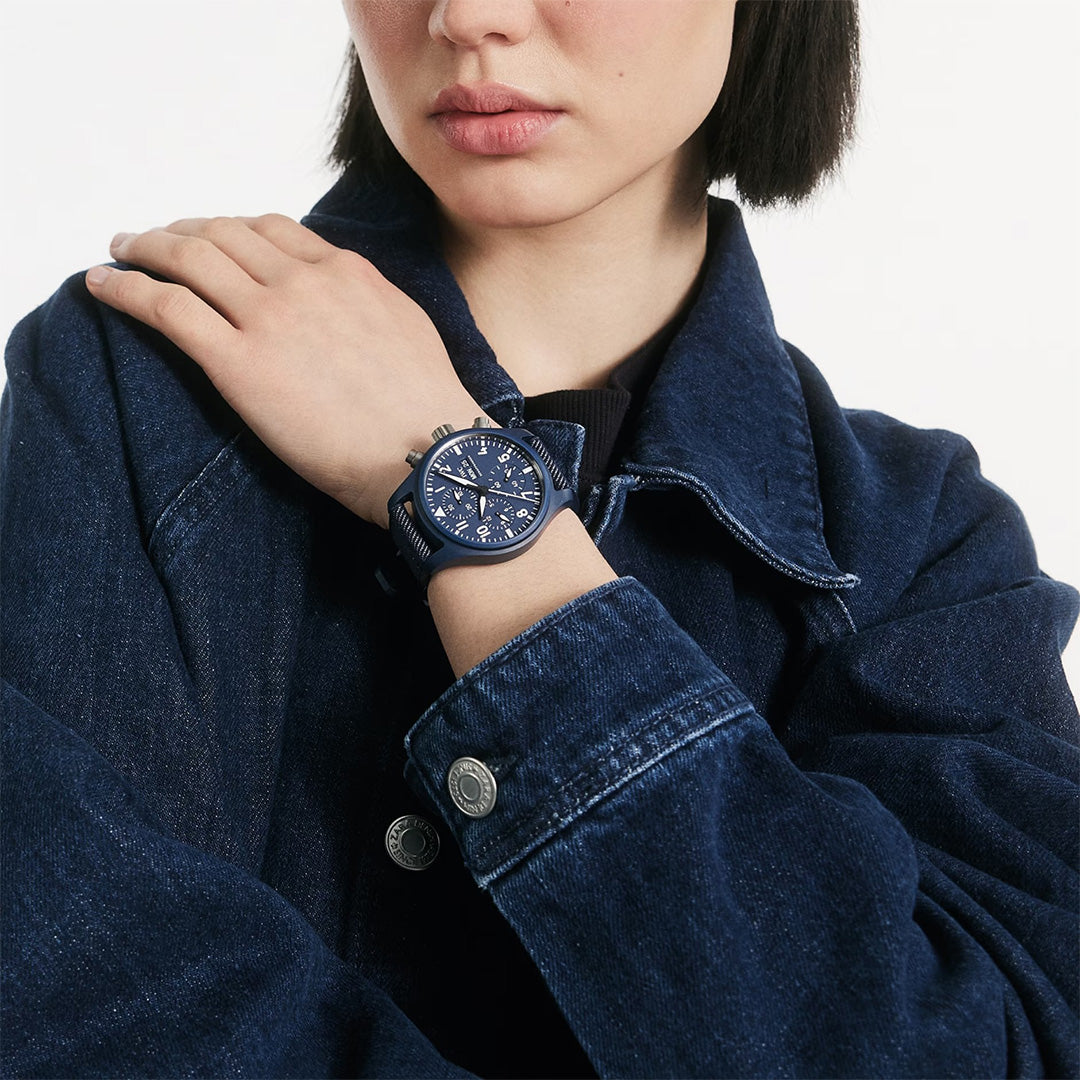 Orologio in ceramica Pilot's Watch Chronograph 41 TOP GUN Oceana Iwc