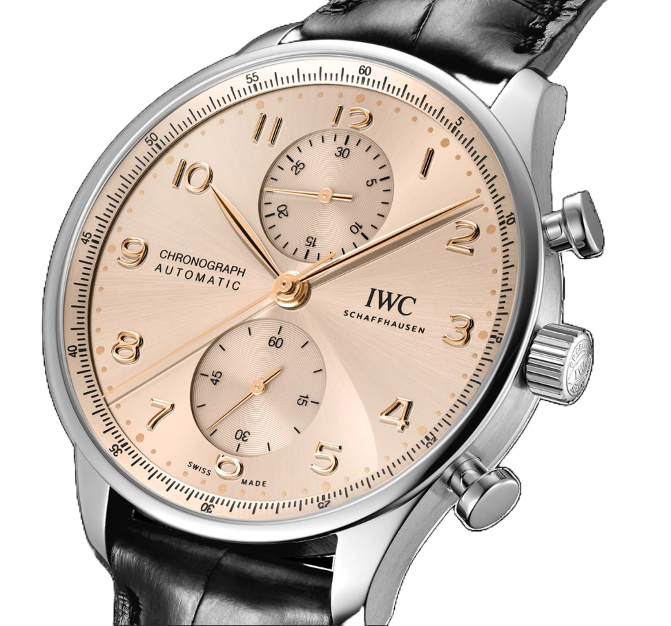 Orologio in acciaio Portugieser Chronograph Iwc