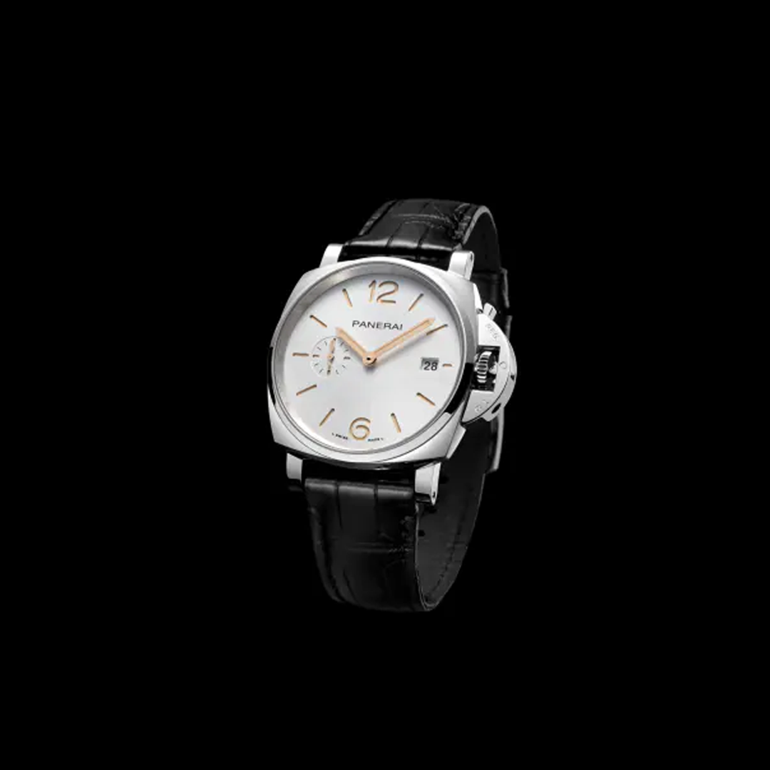Watch in steel Luminor Due Panerai
