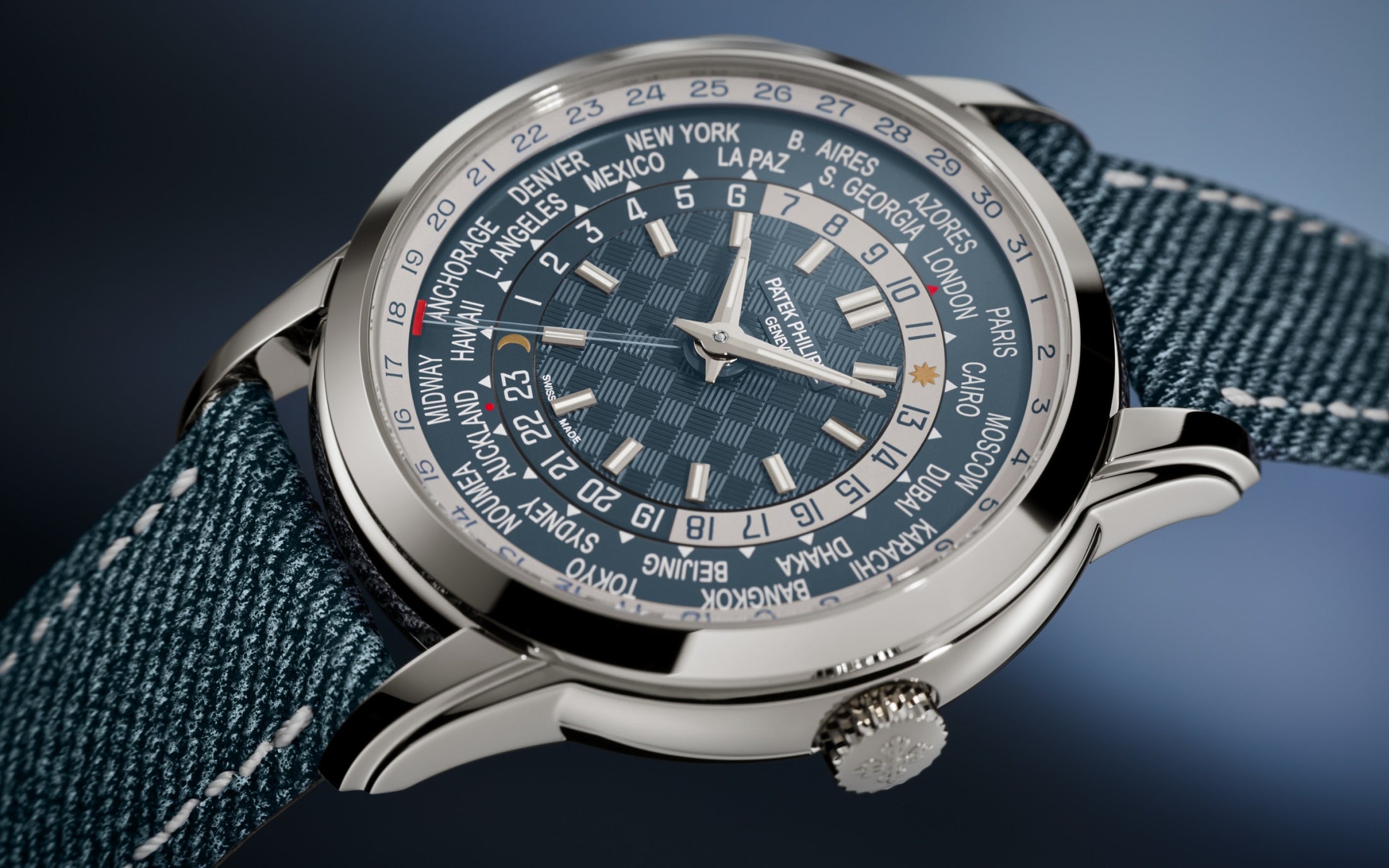 Watch in white gold Complicazioni - World Time Patek philippe