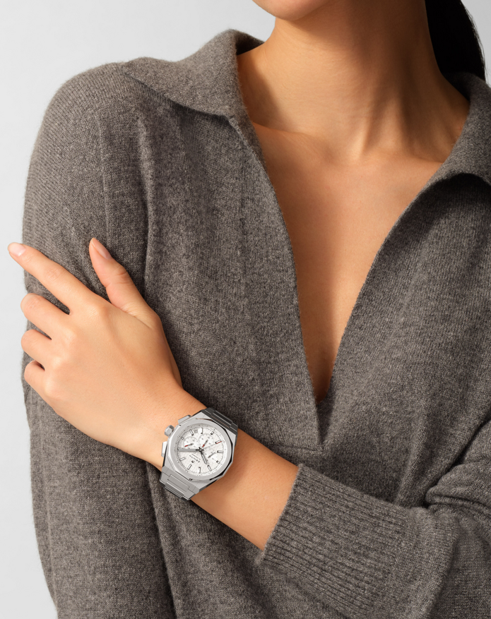 Orologio in acciaio Cronografo DEFY Skyline Zenith