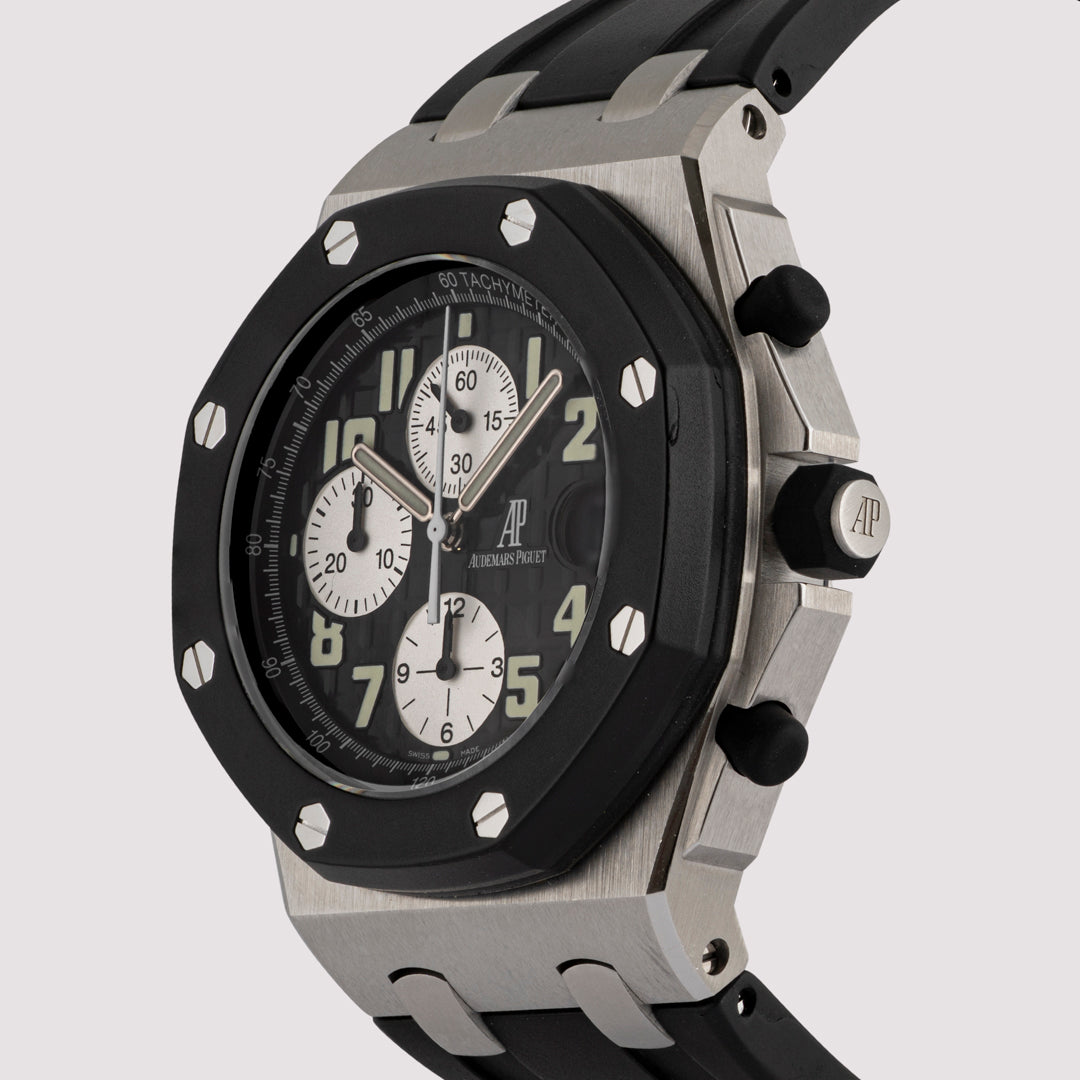 Orologio in acciaio Royal Oak Offshore Cronografo Audemars piguet
