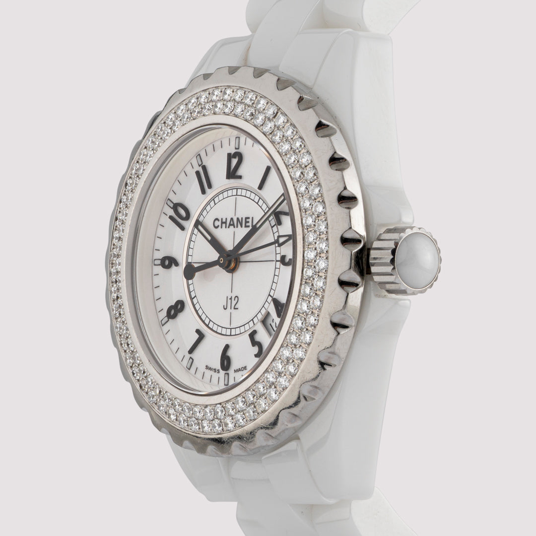 Orologio in gold and diamonds J12 Chanel