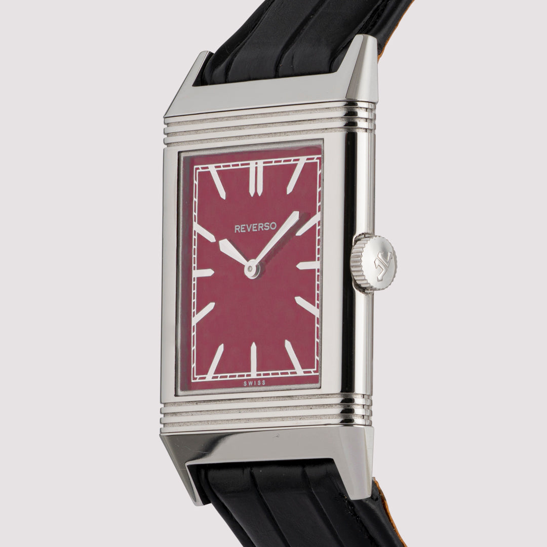 Orologio in steel Grande Reverso Tribute to 1931 Rouge Jaeger-lecoultre