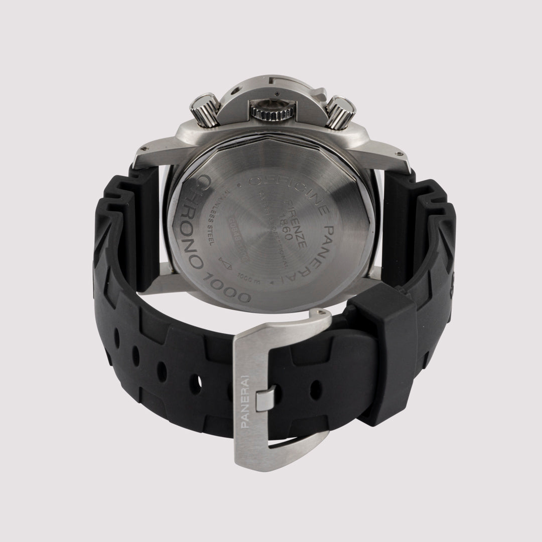 Orologio in steel Luminor Submersible 1950 Chronograph Panerai