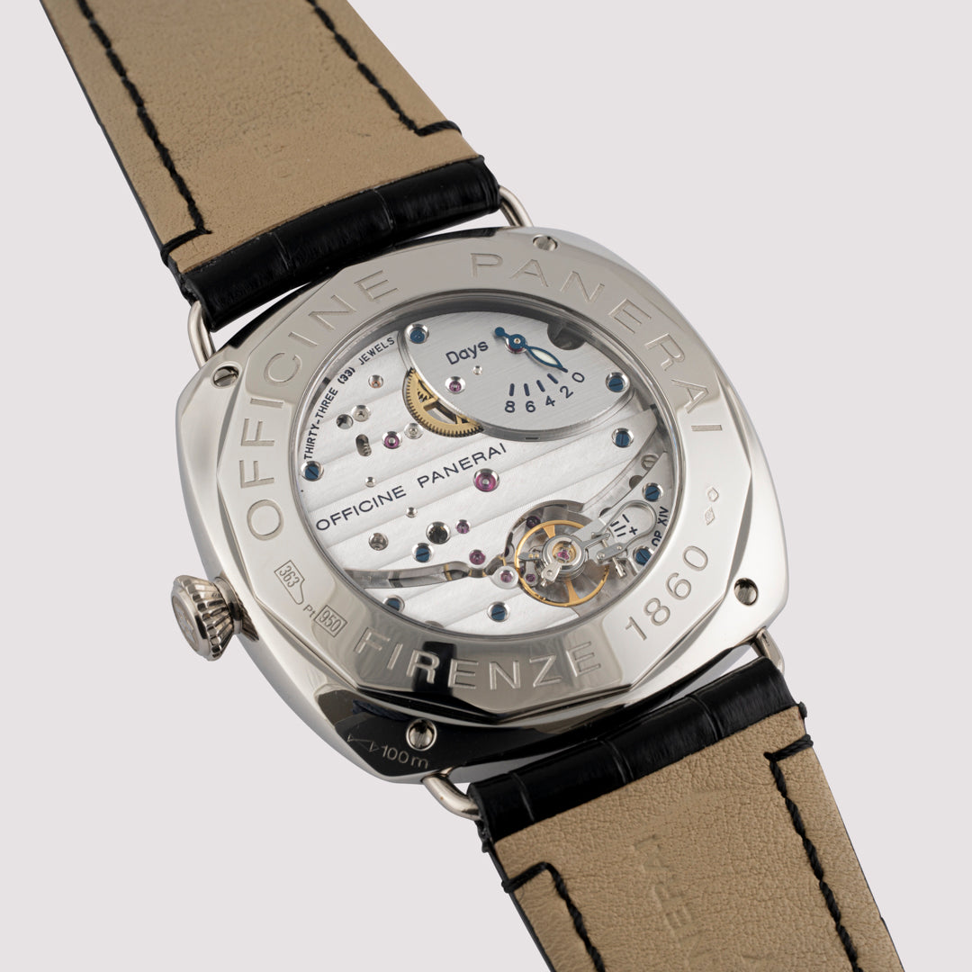 Orologio in platino Radiomir 8 Giorni Panerai
