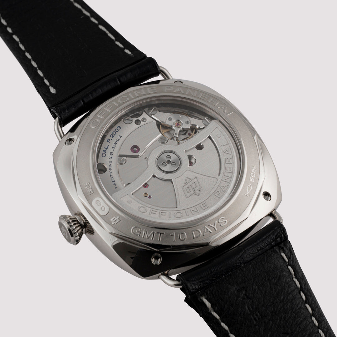 Orologio in oro bianco Radiomir 10 Giorni GMT Panerai