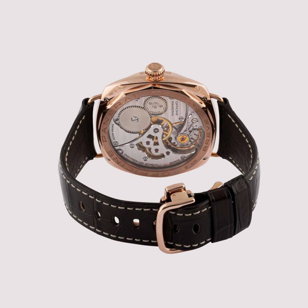 Orologio in oro rosa Radiomir Riserva di Carica Panerai