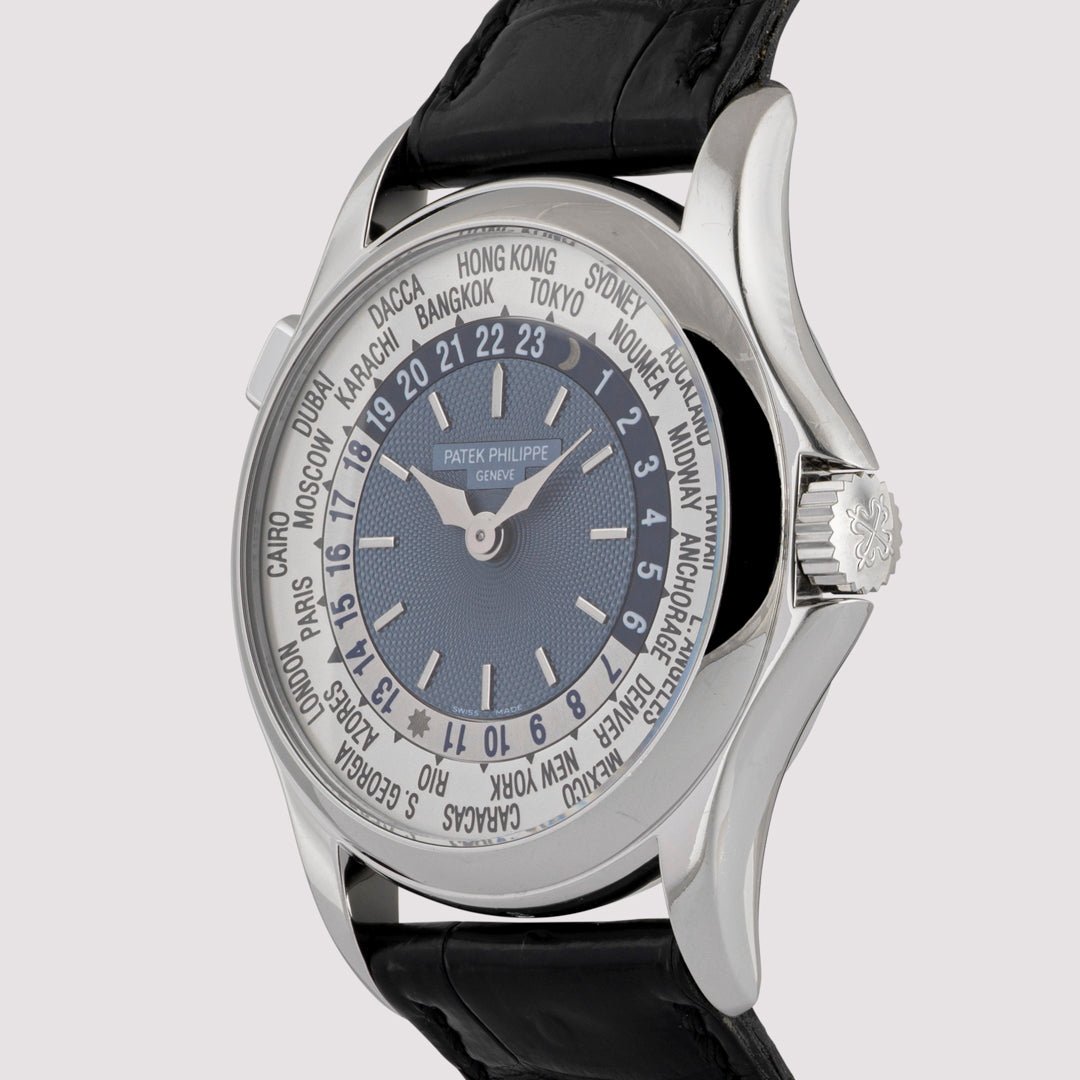 Orologio in platinum World Time Patek philippe