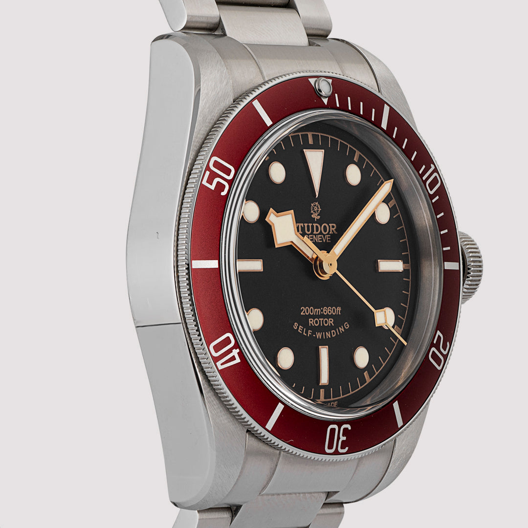 Orologio in acciaio Black Bay Tudor