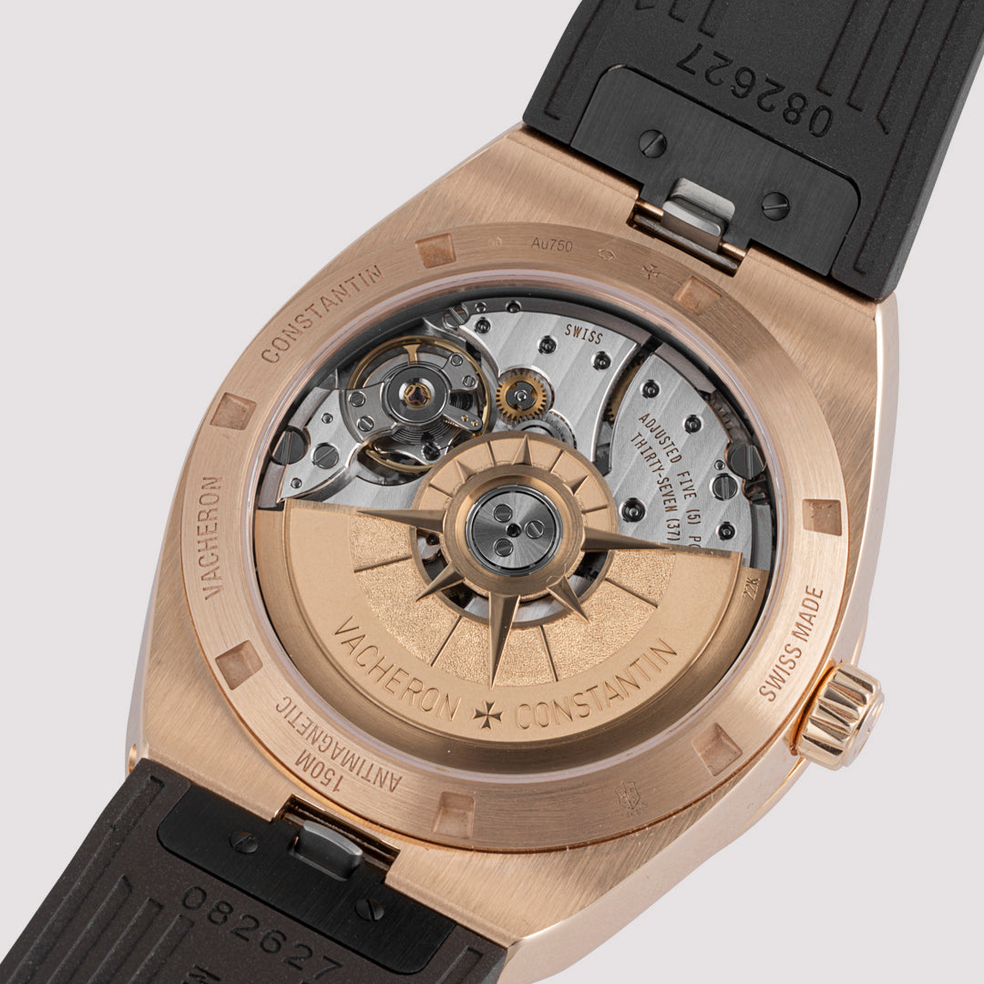 Orologio in oro rosa Overseas Vacheron constantin