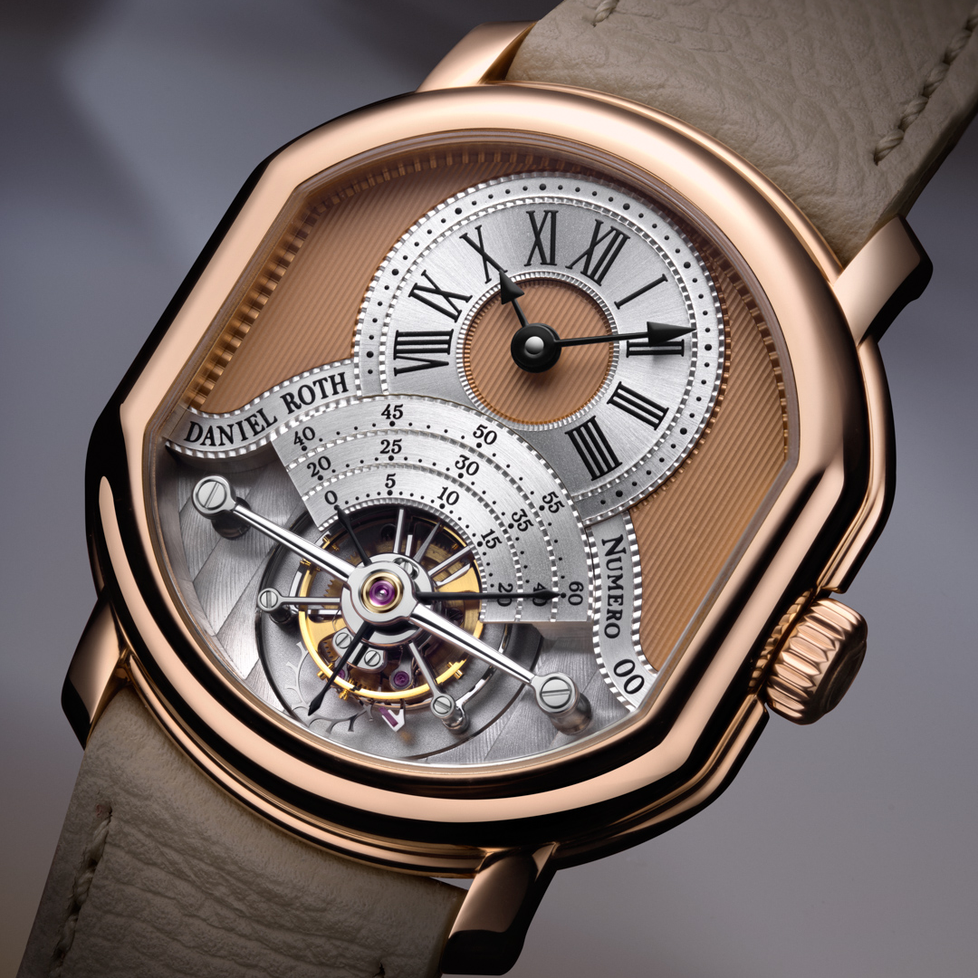 Watch in rose gold Tourbillon Daniel roth