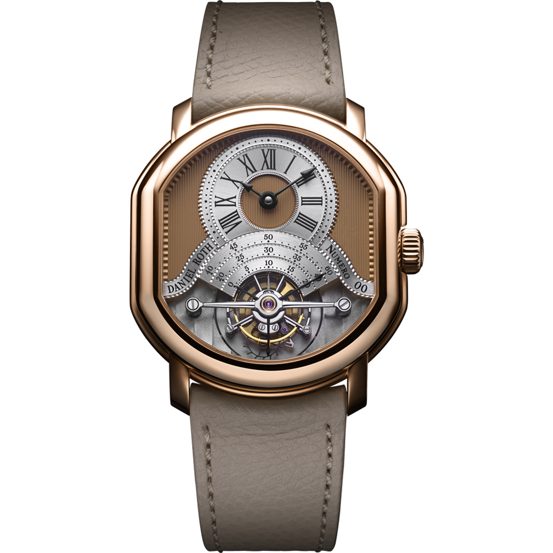 Watch in rose gold Tourbillon Daniel roth