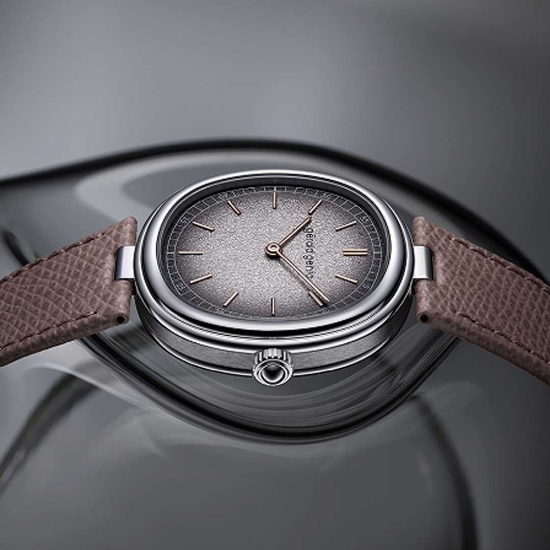Watch in white gold GENEVA solo tempo Gerald genta
