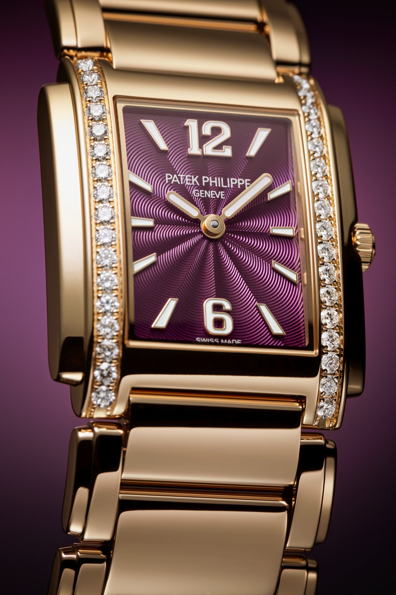Orologio in oro rosa Twenty~4 Quarzo Patek philippe