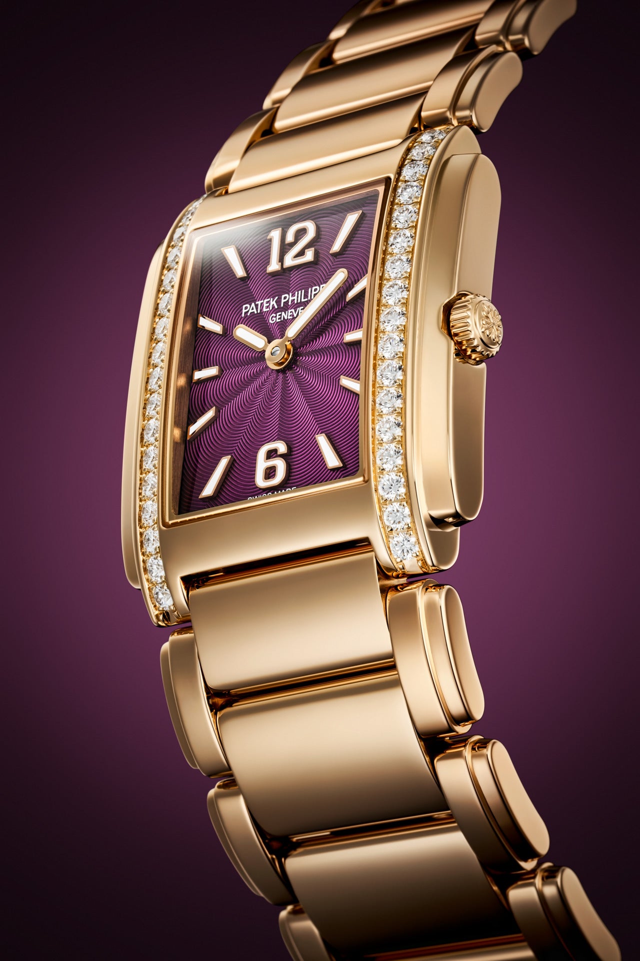 Orologio in oro rosa Twenty~4 Quarzo Patek philippe