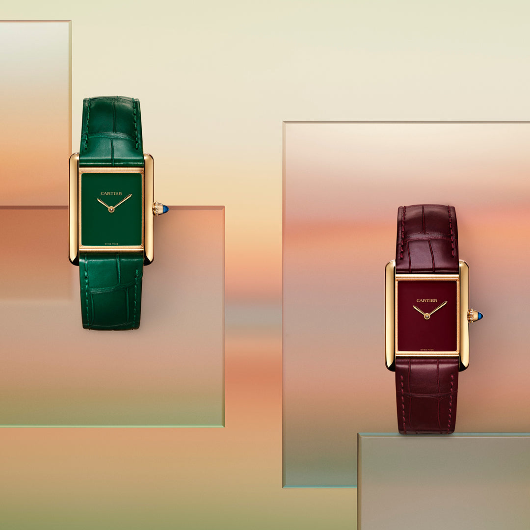 Orologio in oro giallo Tank Louis Cartier