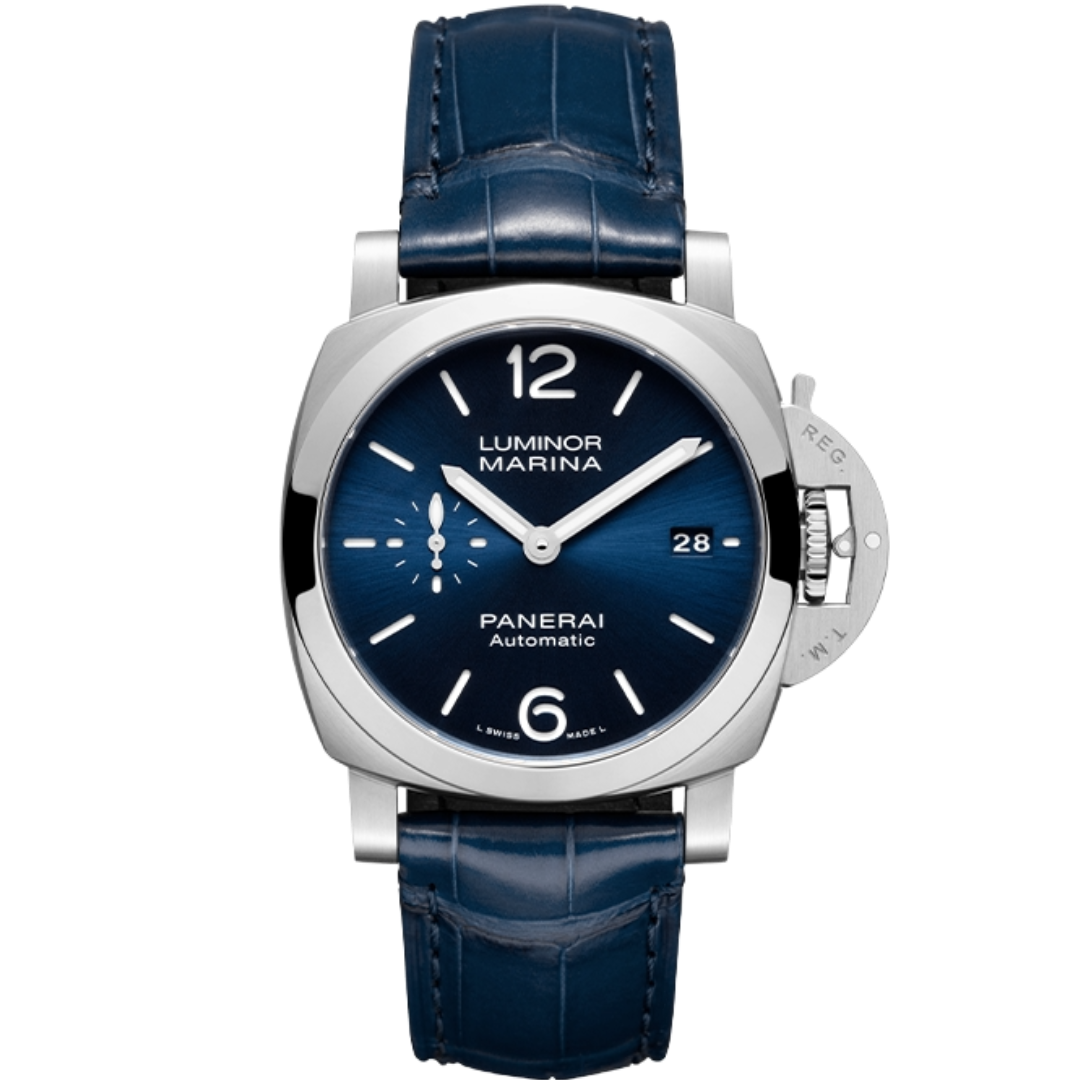 Watch in steel Luminor Quaranta Panerai