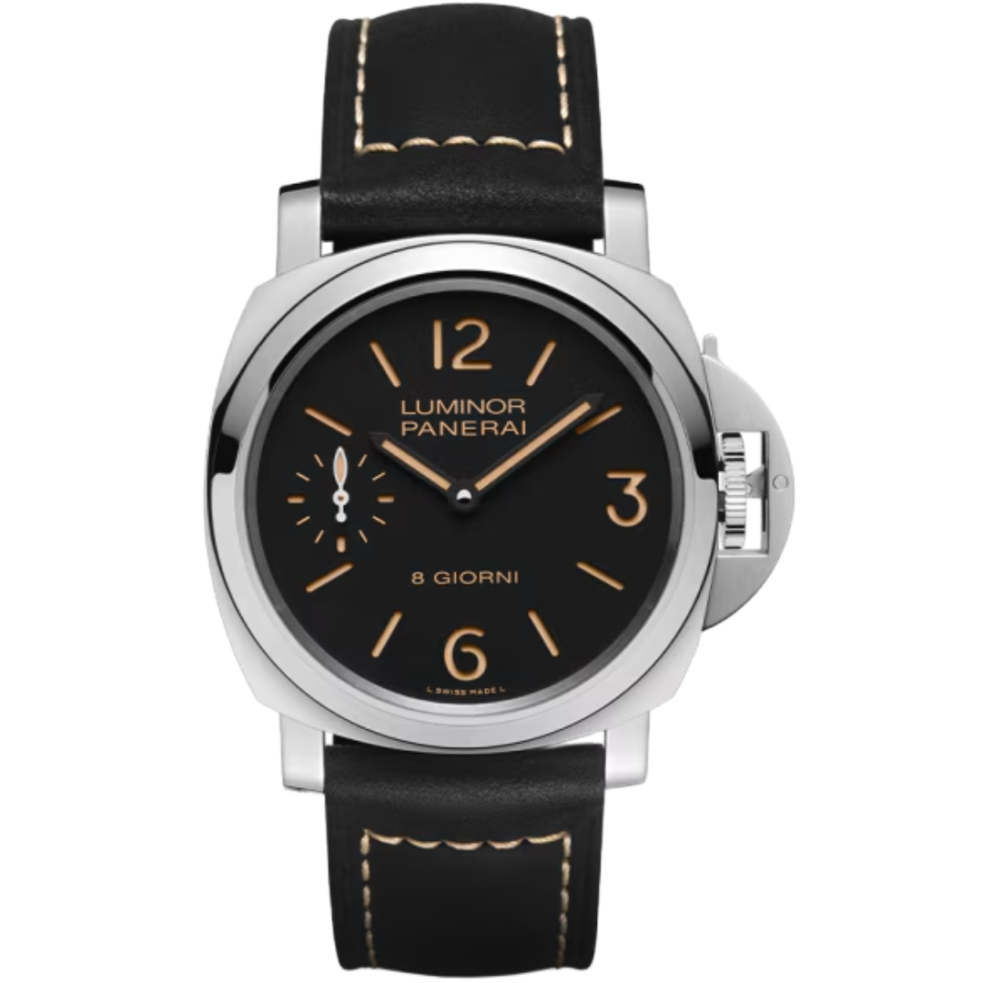 Watch in steel Luminor Base 8 Days  Panerai