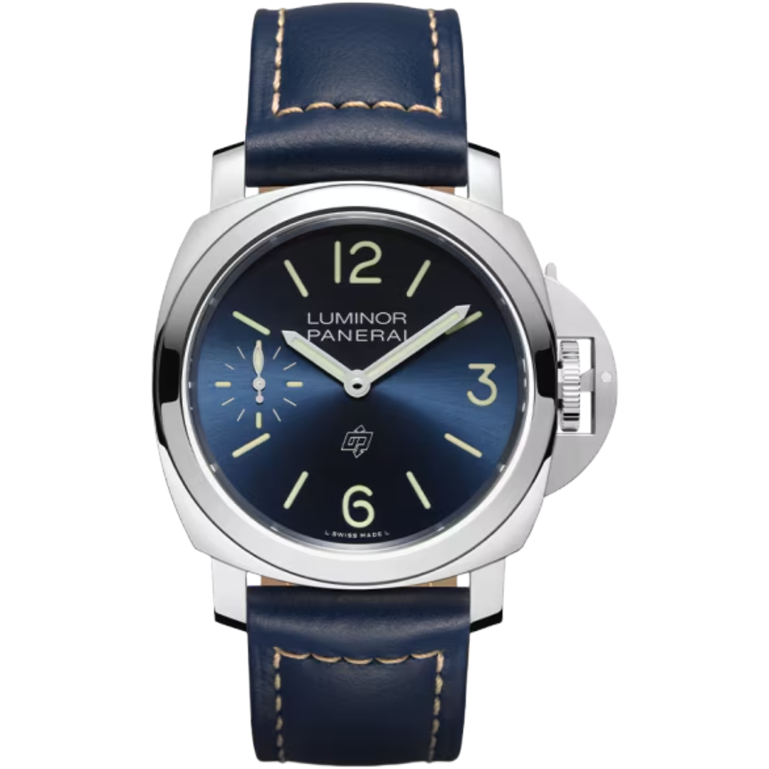 Watch in steel Luminor Blu Mare Panerai