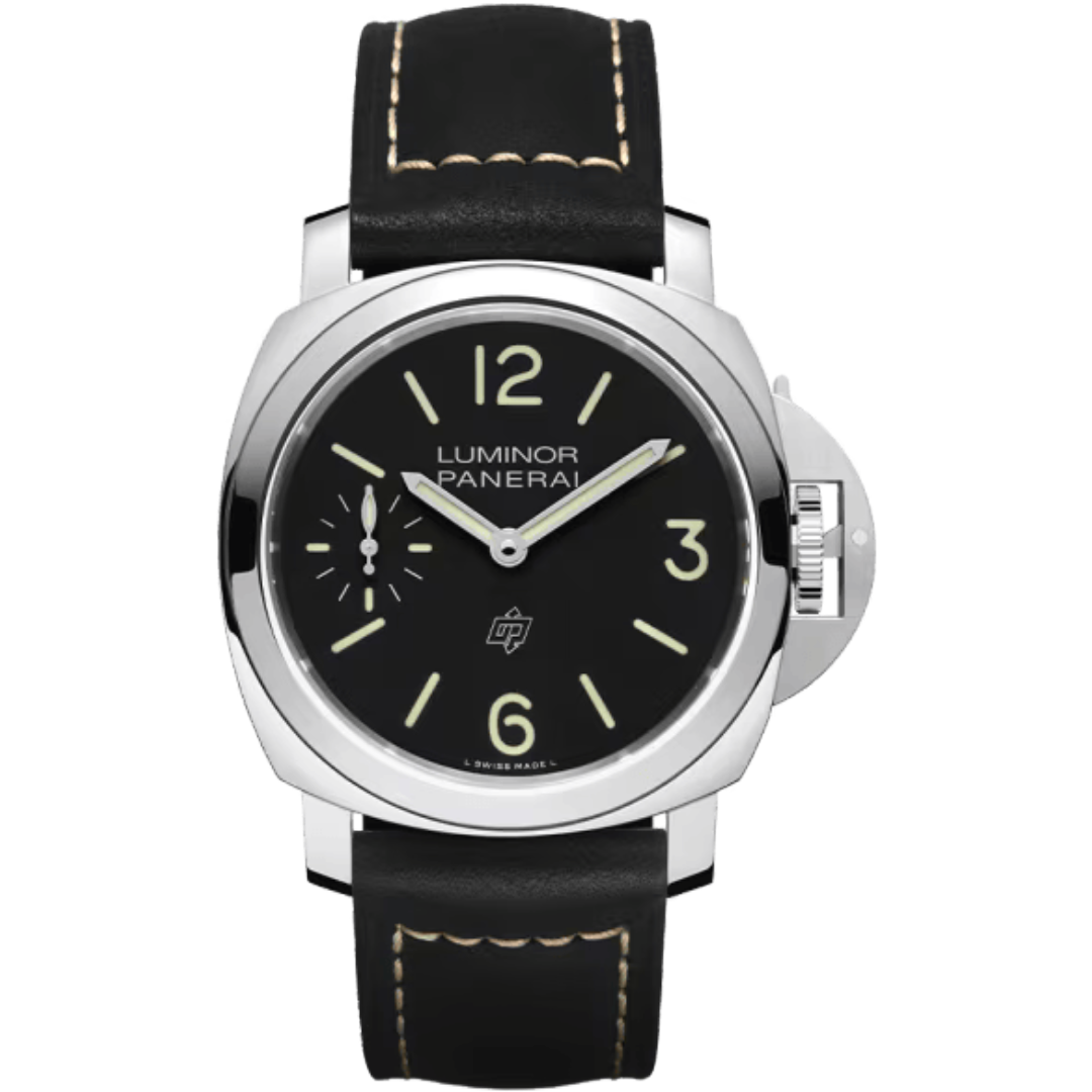 Watch in steel Luminor Logo Panerai