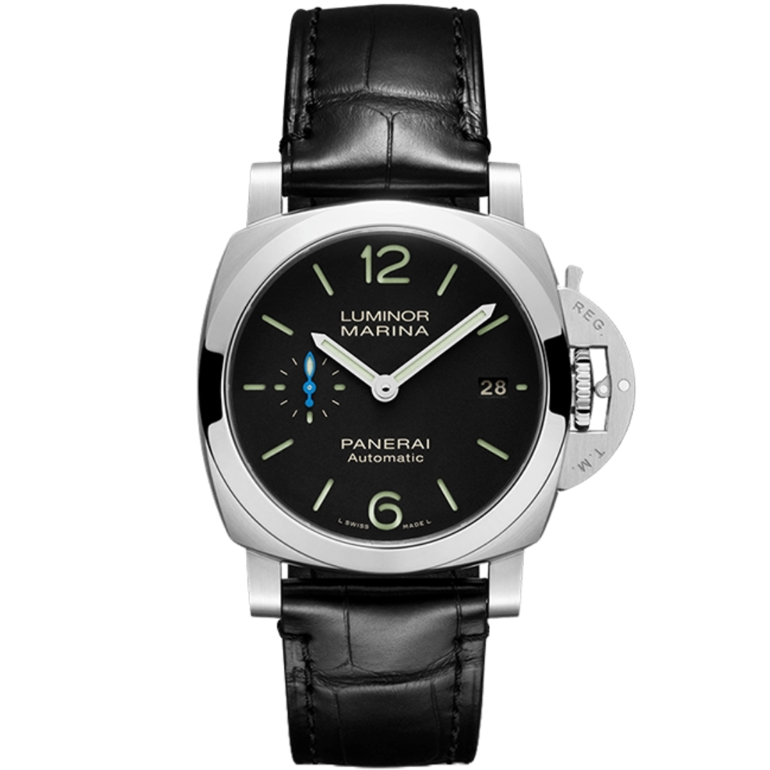 Watch in steel Luminor Quaranta  Panerai