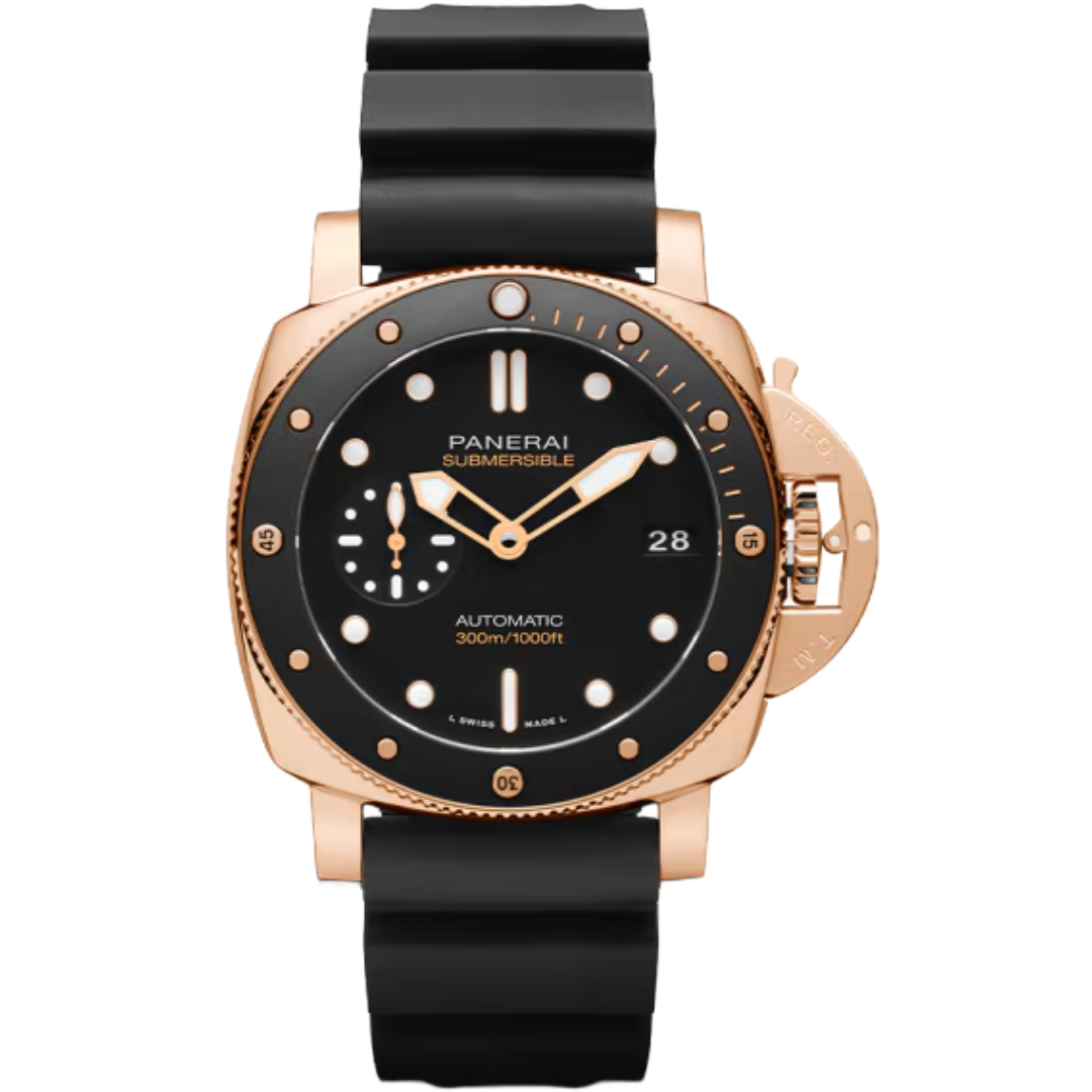 Orologio in ceramica e oro rosa Submersible Goldtech™ Panerai