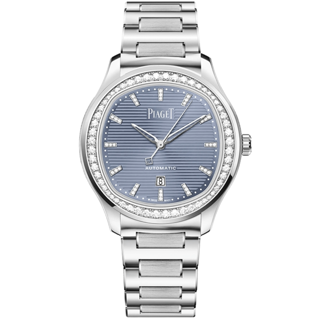 Watch in steel Piaget Polo Date Piaget