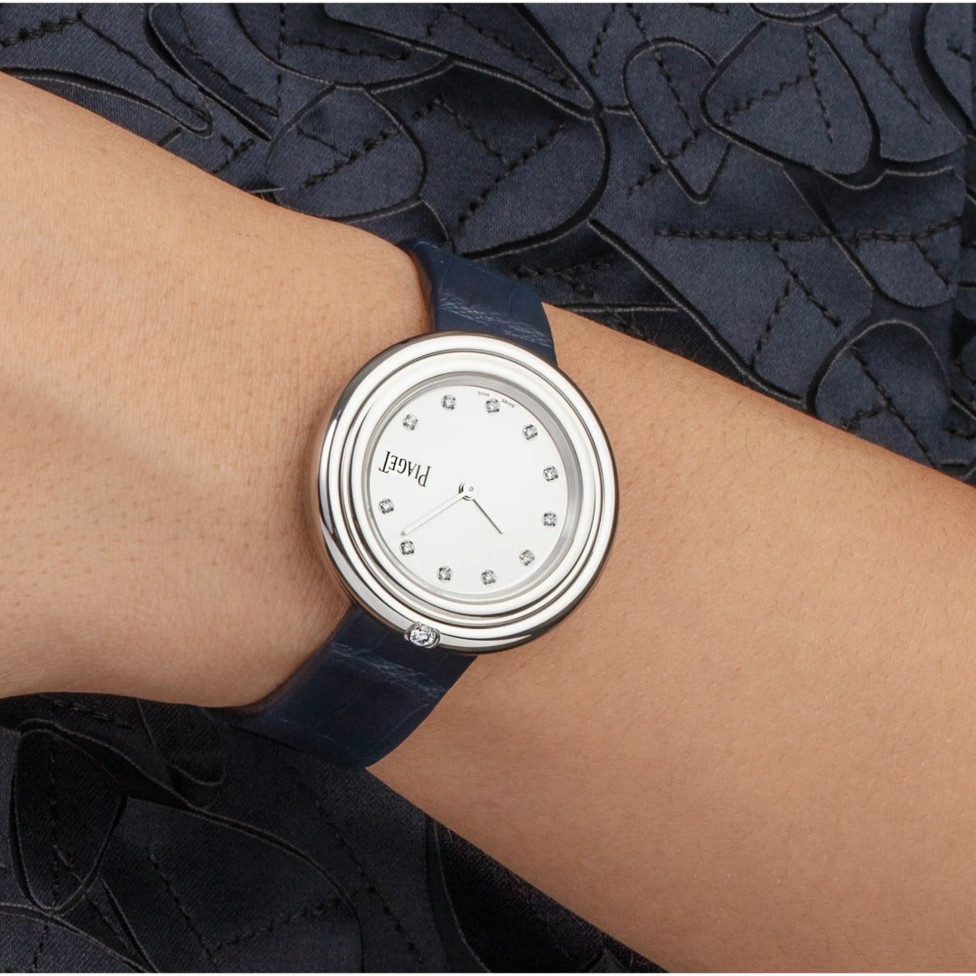 Watch in steel Possession Piaget