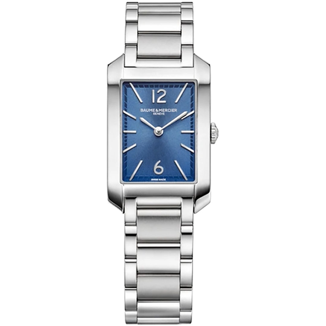 Watch in steel Hampton Baume et mercier