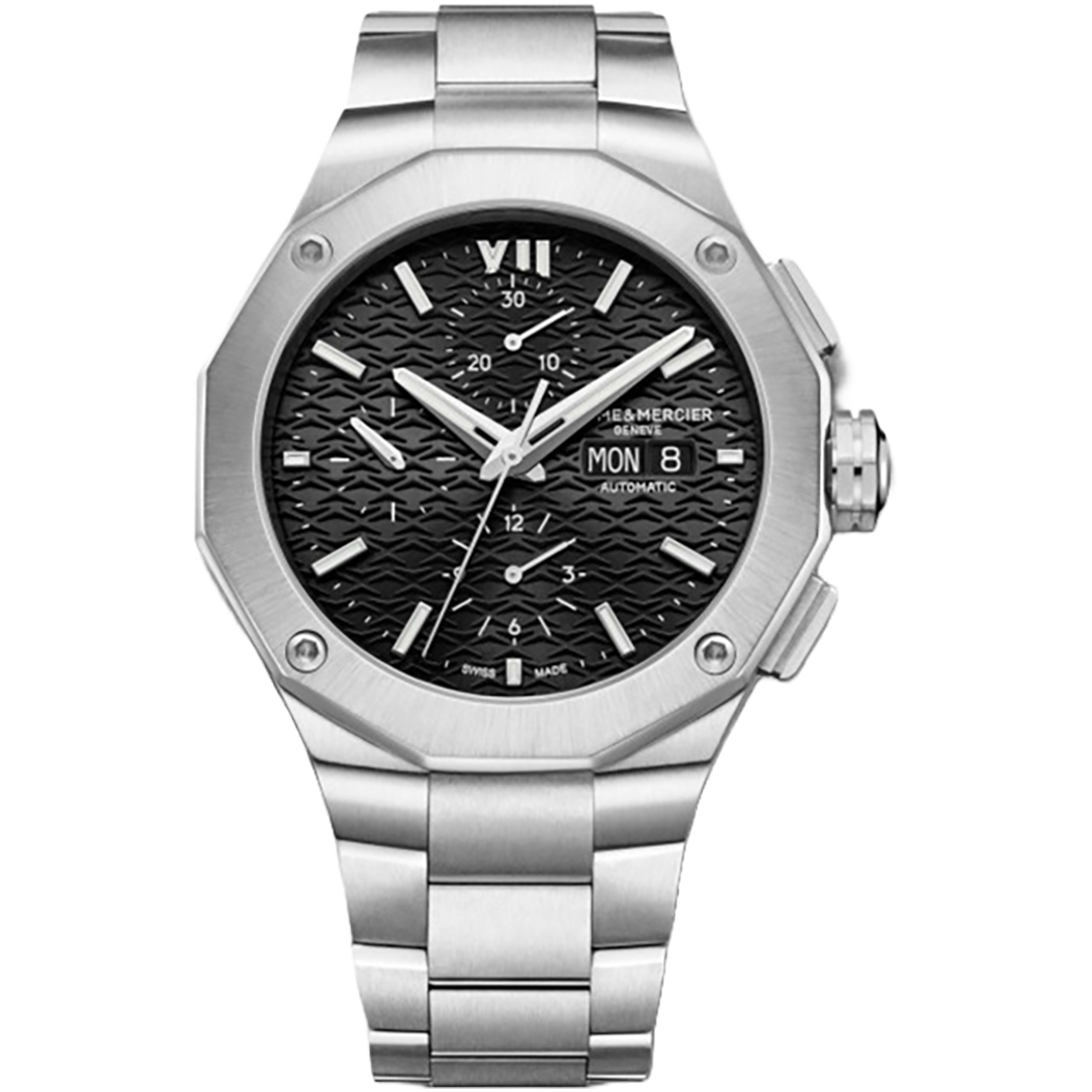 Watch in steel Riviera Baume et mercier