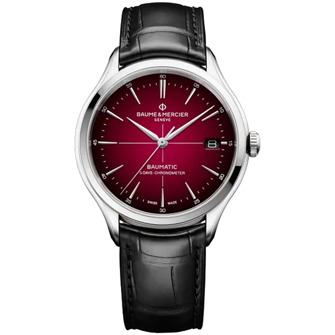 Watch in steel Clifton Baume et mercier
