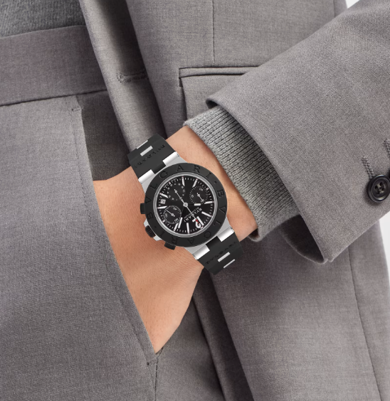 Watch in aluminum Bvlgari Aluminium Bulgari