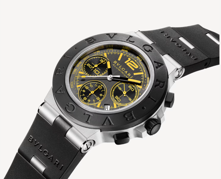 Watch in aluminum and titanium Bvlgari Aluminium Bulgari