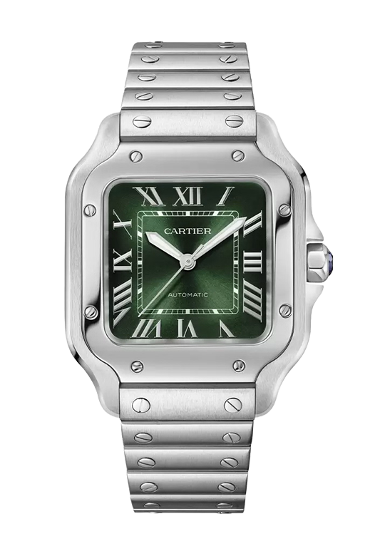 Watch in steel Santos de Cartier Cartier