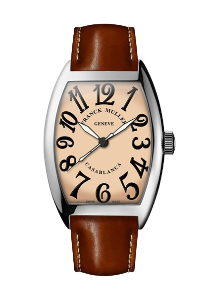 Watch in steel Curvex Casablanca Franck muller