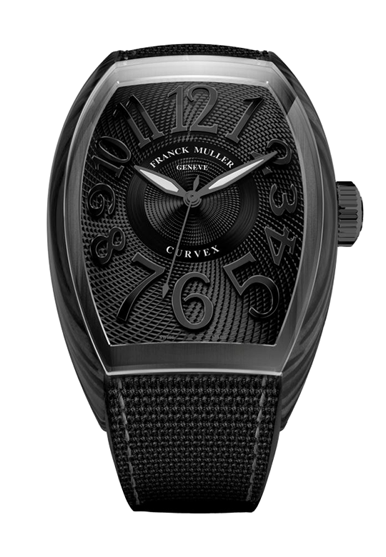 Watch in carbon Curvex CX Carbon Franck muller