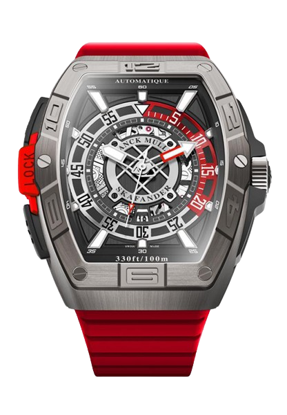 Watch in titanium Skafander Red Franck muller