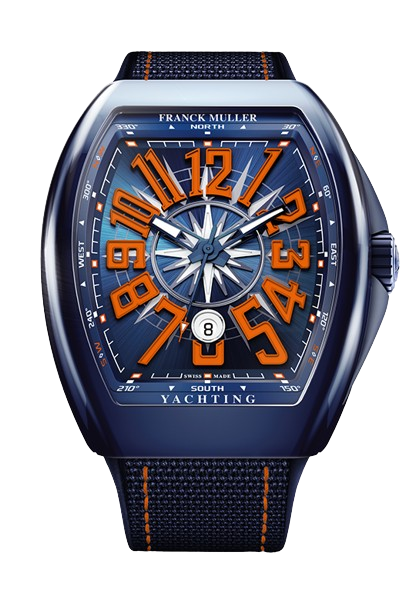 Watch in carbon Vanguard Yachting™ Ceramic Franck muller