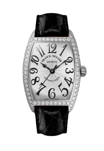 Watch in white gold Curvex Franck muller