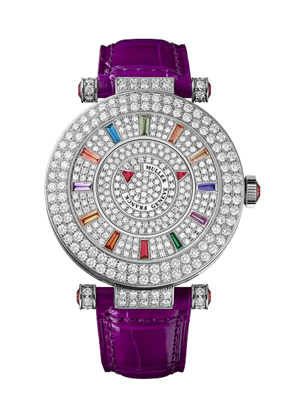 Watch in white gold Double Mystery Franck muller